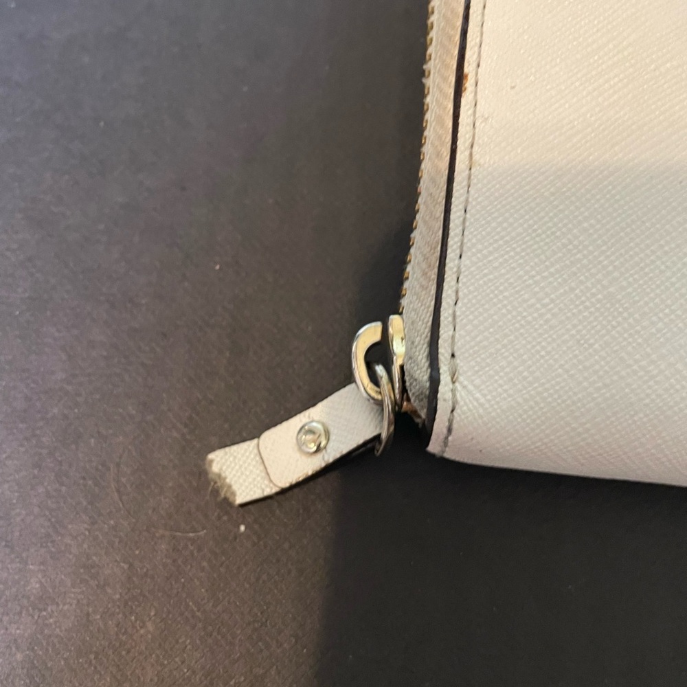 White Kate Spade Rectangular Wallet - image 3